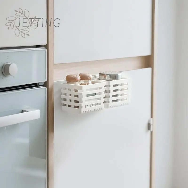 Kitchen Telescopic Sink Drain Small Hanging Basket Refrigerator Side Door Hanging Storage Box Small Item Storage Case