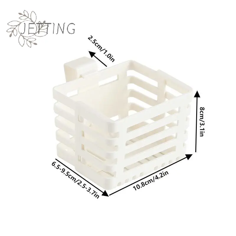 Kitchen Telescopic Sink Drain Small Hanging Basket Refrigerator Side Door Hanging Storage Box Small Item Storage Case
