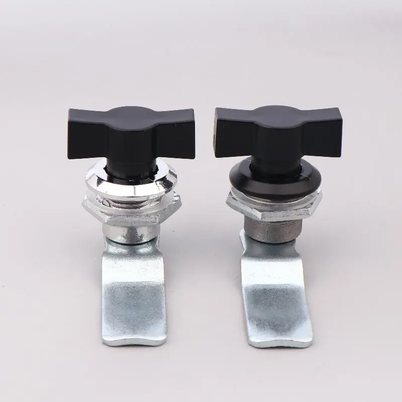 Keyless Cabinet Cam Lock Cylindrical Tongue Lock Garage Distribution Cabinet Door Industrial Lock Handle Lock Tools
