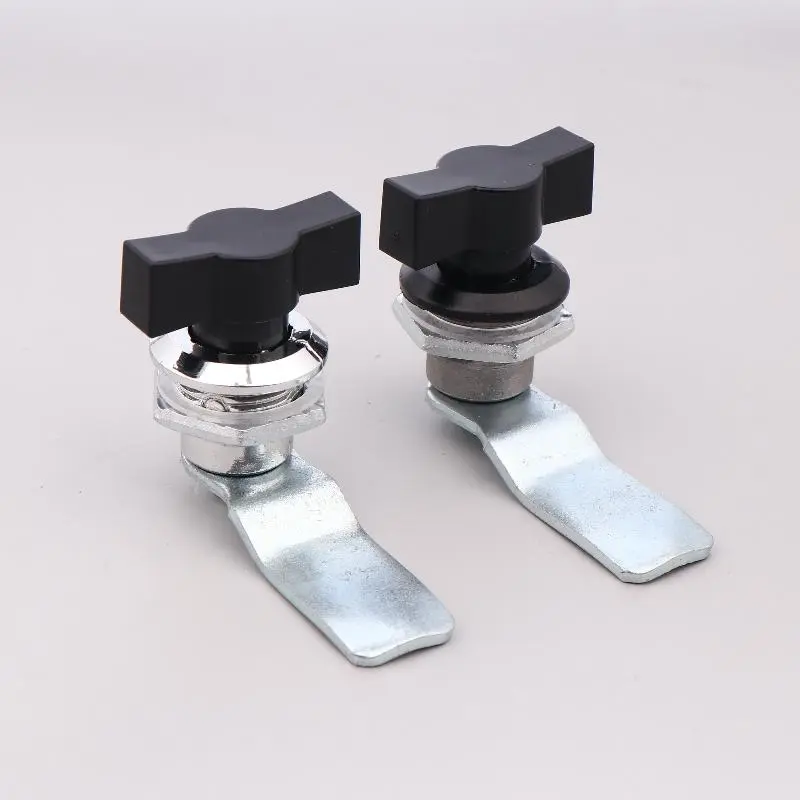 Keyless Cabinet Cam Lock Cylindrical Tongue Lock Garage Distribution Cabinet Door Industrial Lock Handle Lock Tools