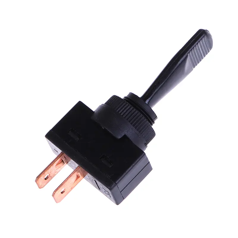2pin LED Light Toggle Switch Control For Car Accessories 12mm Car Toggle Switch 12V DC Car Auto Cover