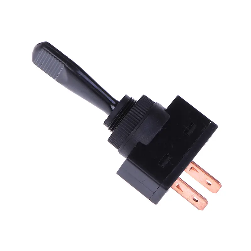 2pin LED Light Toggle Switch Control For Car Accessories 12mm Car Toggle Switch 12V DC Car Auto Cover