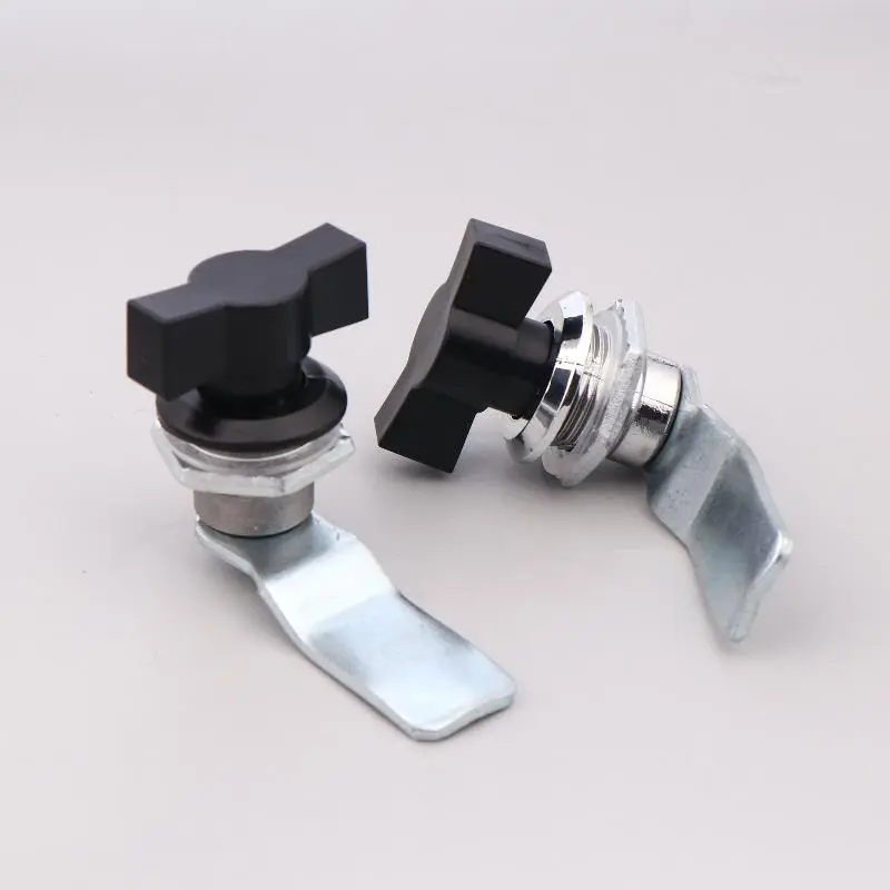 Keyless Cabinet Cam Lock Cylindrical Tongue Lock Garage Distribution Cabinet Door Industrial Lock Handle Lock Tools