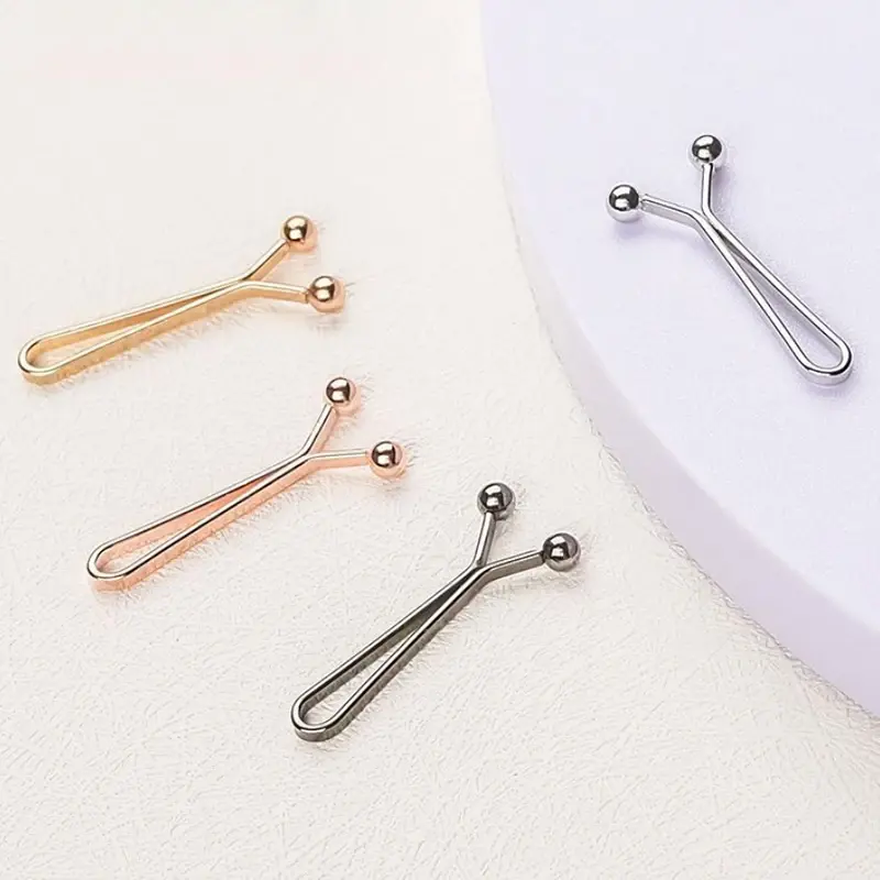 4PCS JSkirts Detachable Buckle Adjustable Sleeve Clip For Pants Waist Tightening Sleeve Reduction Clip For Clothing Decor