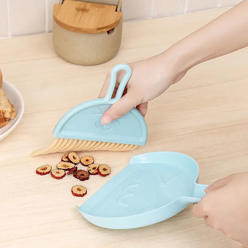 Multi-Purpose Mini Broom And Dustpan Set With Garbage Shovel For Desktop Cleaning Shovel Garbage And Sweep Combination Gadgets