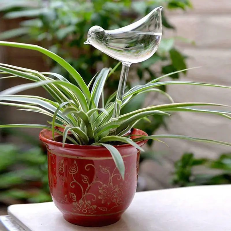 Self Watering Bird Shape Water Device Automatic Plant Watering Bulbs Drip Irrigation System For Home Garden Flower Plants