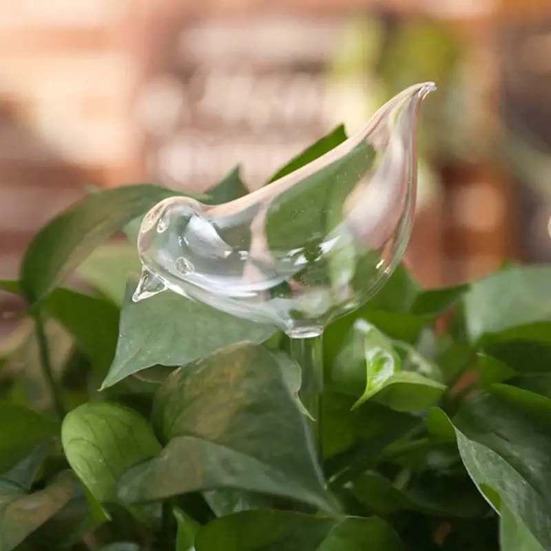 Self Watering Bird Shape Water Device Automatic Plant Watering Bulbs Drip Irrigation System For Home Garden Flower Plants