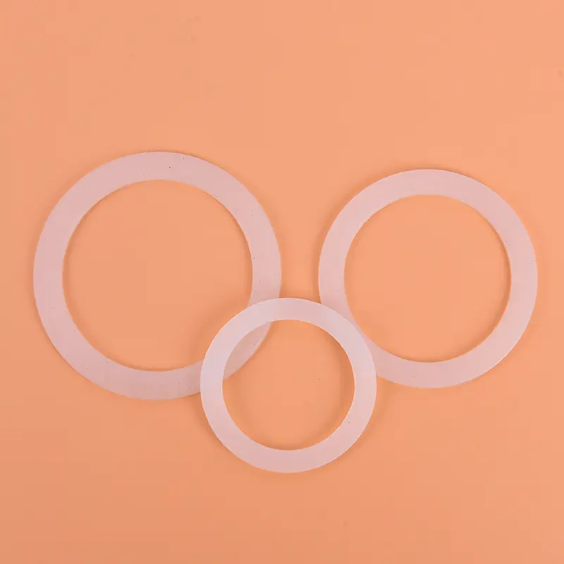 2Pcs/lot Silicone Seal Ring Flexible Washer Gasket Ring Kitchen Coffee Parts Makers Accessories Diameter 51mm-87mm