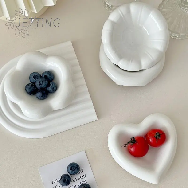 Ketchup Ceramic Sauce Bowl, White Seasoning Dish, Mini Honey Vinegar Dish, Gravy Dipping Bowl, Jewelry Display