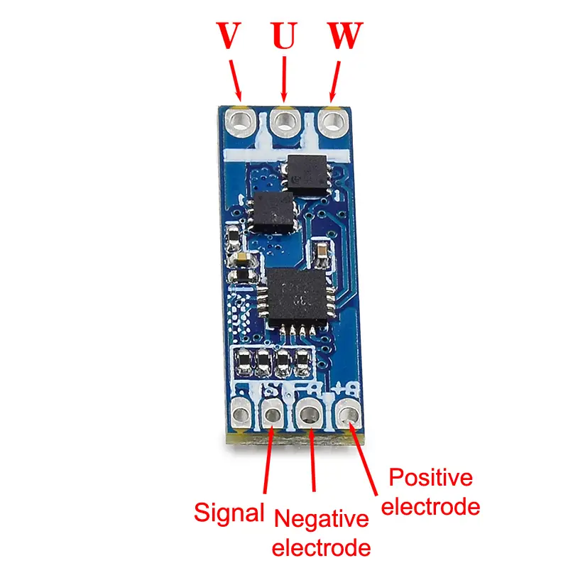 Mini BLDC Brushless Motor Driver Board Electric Regulator Drive 1S-2S DC 3.7V-7.4V 4A For 1104 1106 1306 1407 1806 Motor