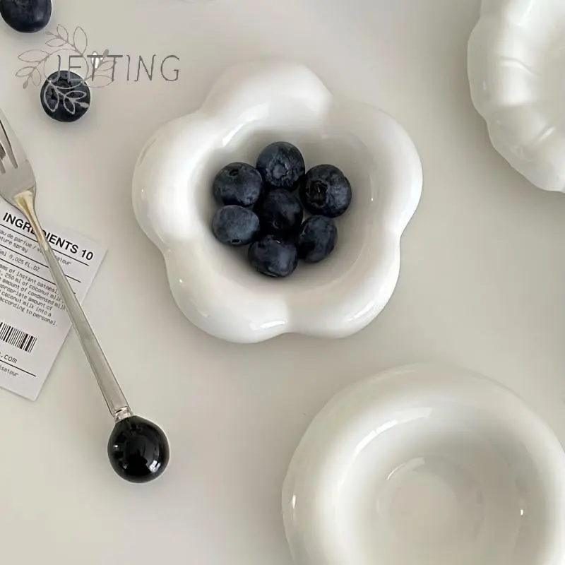 Ketchup Ceramic Sauce Bowl, White Seasoning Dish, Mini Honey Vinegar Dish, Gravy Dipping Bowl, Jewelry Display