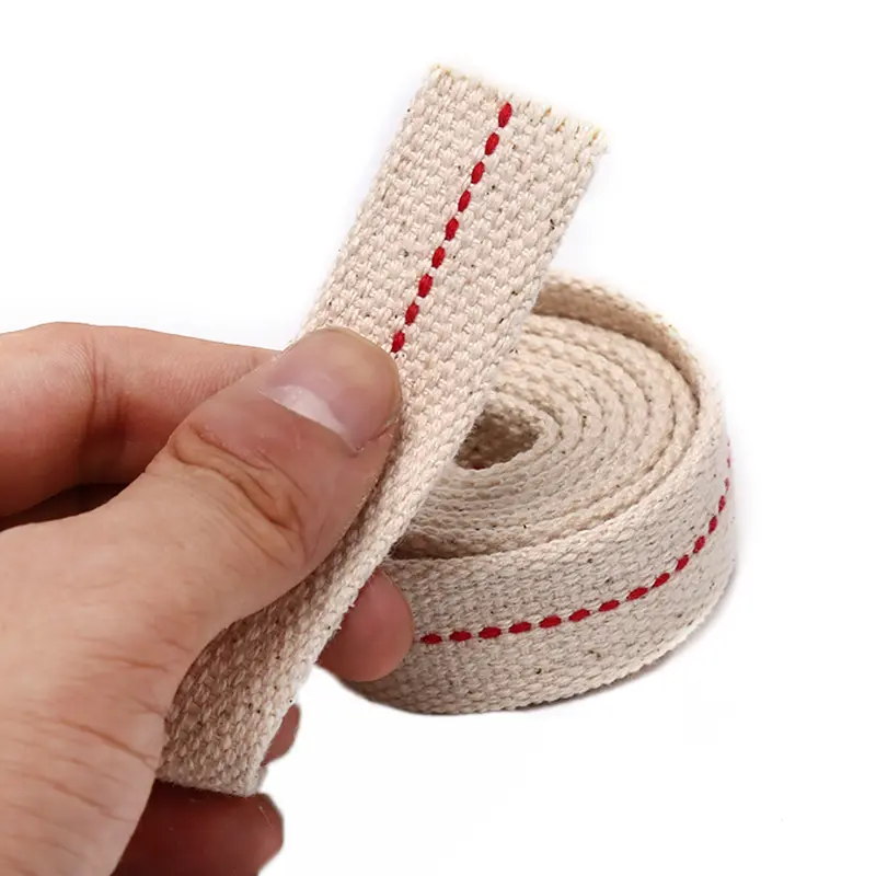 1 Meter Kerosene Lamp Lont Braided Cotton Lont Flat Cotton Oil Lamp Lont For Oil Lamp Wick for Household Width 1.1/1.2/1.5/2.5cm