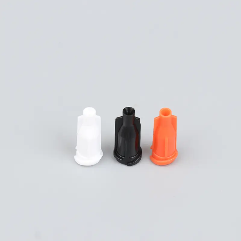 100Pcs Syringe Tips Caps Injector Dispenser Dispensing Needle Sealing Plug Home Supplies