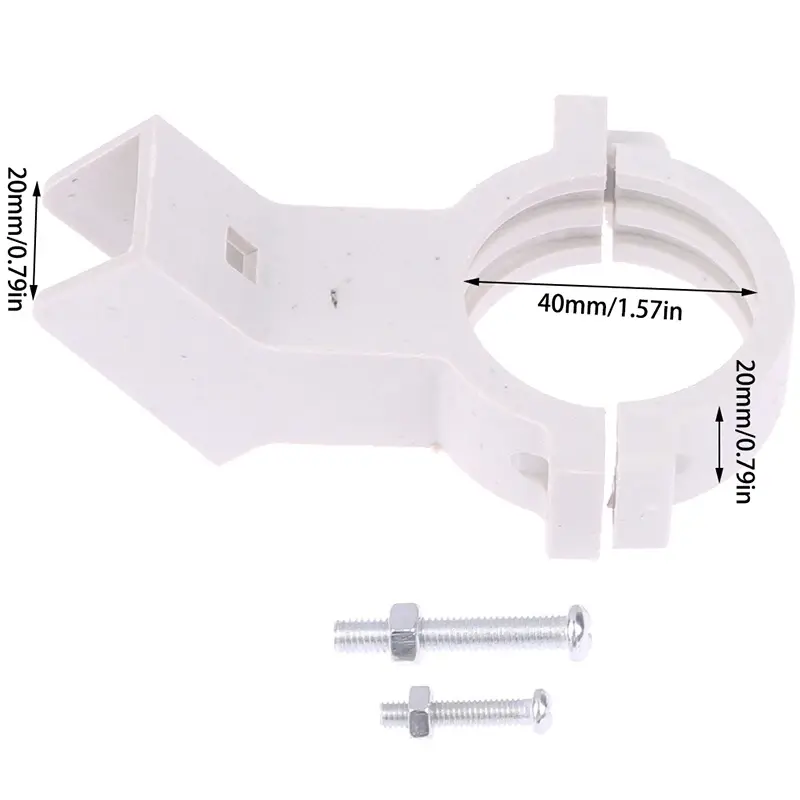 1 Set High-frequency Head Clamp Household Pass KU Bracket Clinker Thickened Elevision Antenna Clamp Fixture Bracket