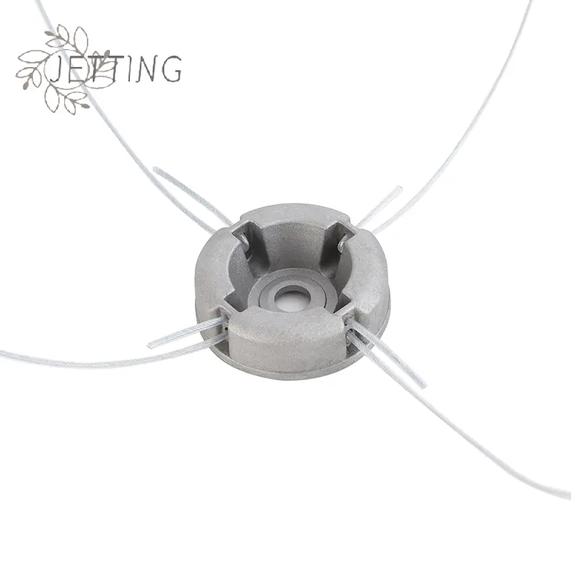 1pc Universal Aluminum Alloy Lawn Mower Head With Nylon Steel Lawn Mowing Line Lawn Mower Replacement Parts