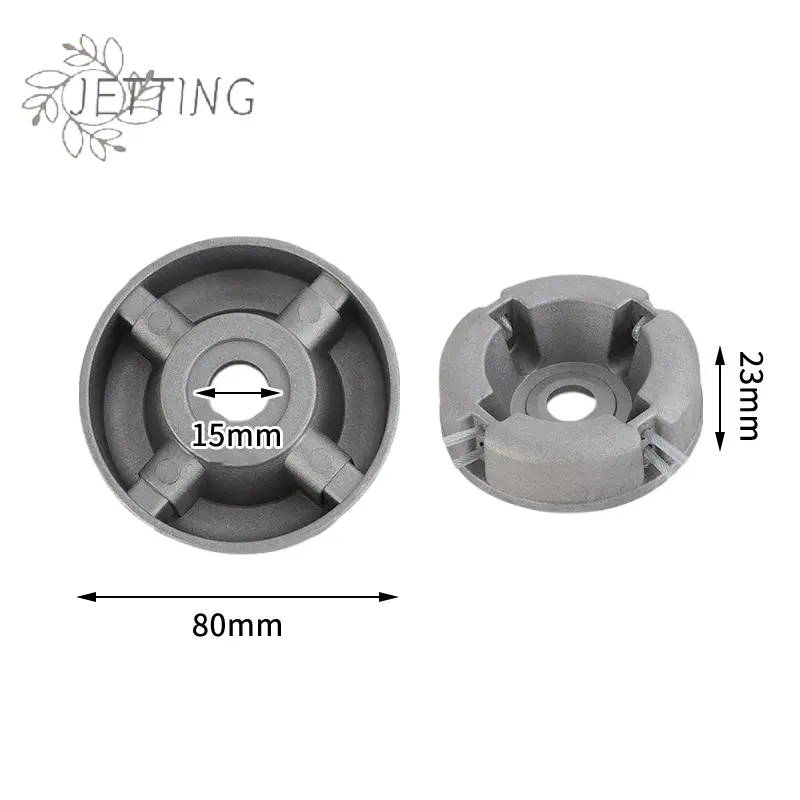 1pc Universal Aluminum Alloy Lawn Mower Head With Nylon Steel Lawn Mowing Line Lawn Mower Replacement Parts