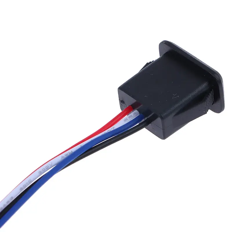 1Pc 2Wire 4Wire USB 2.0 Female Power Jack USB2.0 Charging Port Connector with PH 2.0 Cable Electric Terminals USB Charger Socket