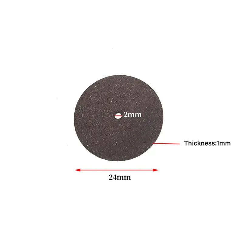 36pcs 24mm Fiberglass Reinforced Mini Drill Cutting Disc Cut Off Wheel Accessories Abrasive Tools for Rotary Tool