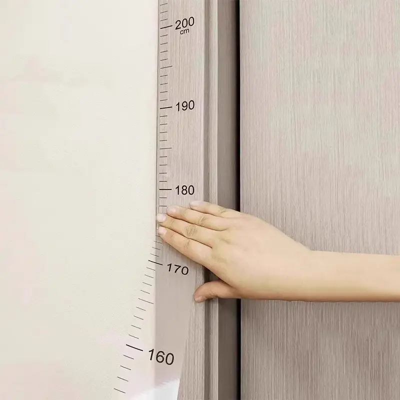 1Pcs Height Wall Sticker For Child Wall Height Measuring Ruler Stickers Height Chart Wall Sticker For Kids Bedrooms Wall Decor