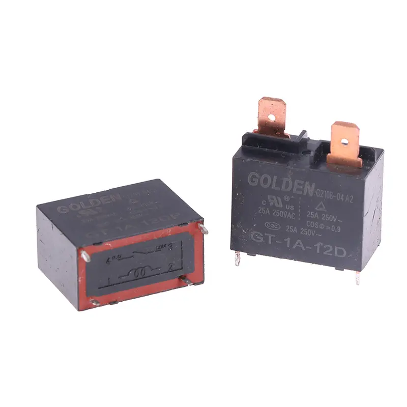 GT-1A-12D/GT-1A-12DP Air Conditioning Water Heater Relay 25A 4 Feet 12V Air Conditioner Electric Water Heater Motherboard Relay