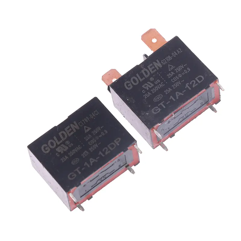 GT-1A-12D/GT-1A-12DP Air Conditioning Water Heater Relay 25A 4 Feet 12V Air Conditioner Electric Water Heater Motherboard Relay