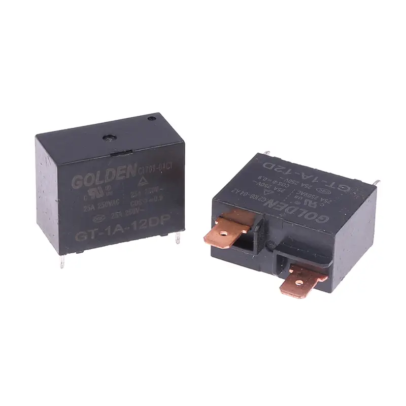 GT-1A-12D/GT-1A-12DP Air Conditioning Water Heater Relay 25A 4 Feet 12V Air Conditioner Electric Water Heater Motherboard Relay