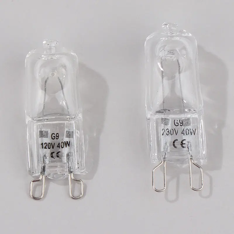 40W G9 Oven Light High Temperature Resistant Durable Halogen Bulb Lamp For Refrigerators Ovens Fans