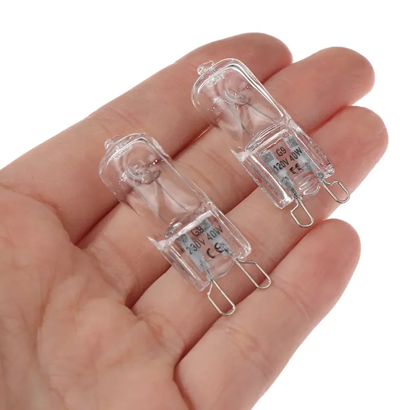 40W G9 Oven Light High Temperature Resistant Durable Halogen Bulb Lamp For Refrigerators Ovens Fans
