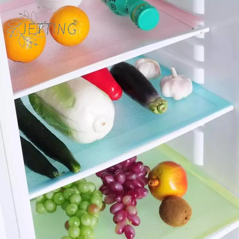 1PCS EVA Waterproof Refrigerator Liner Mat Washable Mildew Kitchen Pad Anti-oil Cabinet Drawer Placemat Heat-insulat Fridge Mat