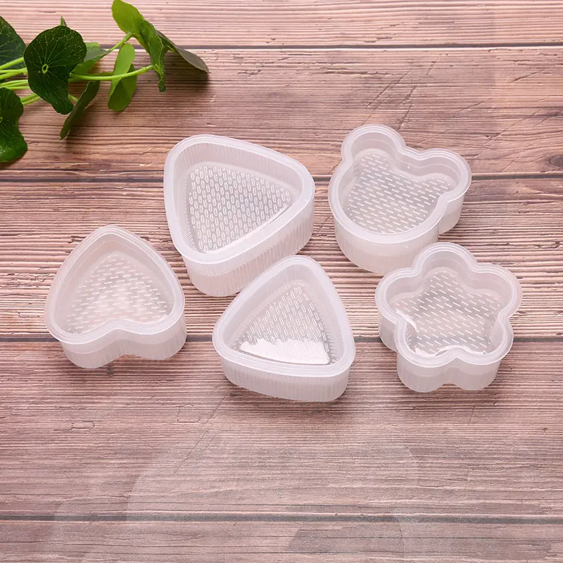 1Pc DIY Sushi Rice Ball Mold Shakers Food Decoration Kids Lunch DIY Sushi Maker Mould Kitchen Tools Bento Sushi Accessories