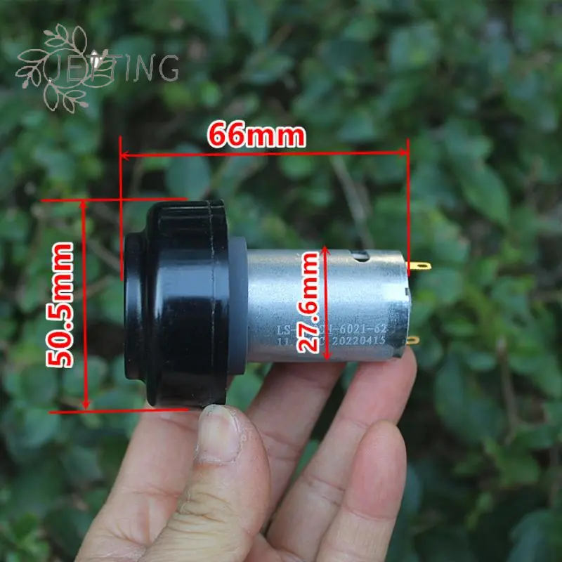 DC 7.4V-12V 72W 390 Micro Fan Motor Double Ball Bearing High Speed Power Turbine Fan DIY Vacuum Cleaner Cleaning Tool