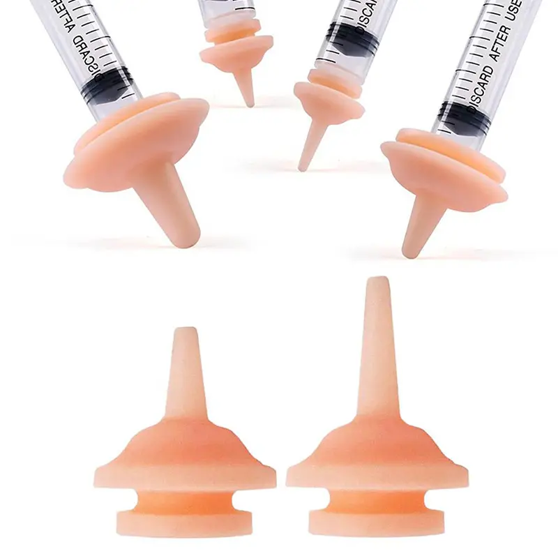 1pcs Newborn Pet Feeding Nipple Dog Cat Feeding Pacifier Hamster Rabbits Kittens Puppies Feeding Bottle With Silicone Nipple