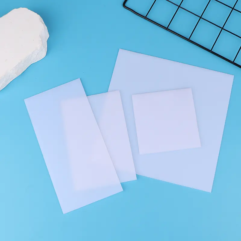 1PCS Acrylic Diffuser Sheet Thickness Plastic Led Light Milky Translucent Blanks Plate