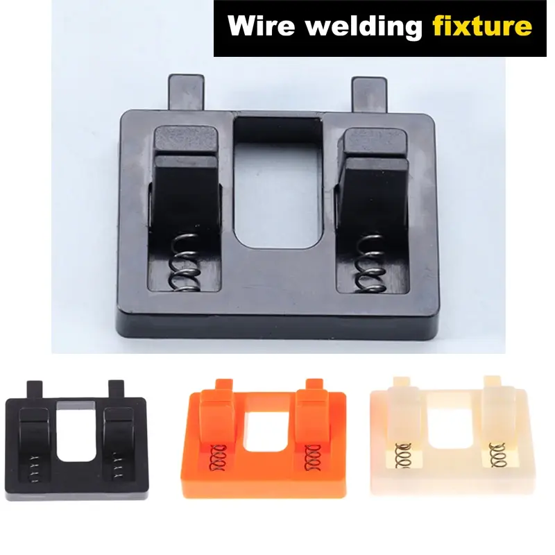 1pc Electric Wire Welding Fixture Holding Power Stabilizing Wire Holder Anti-Slip Dual Clamps Soldering Tool Accessories