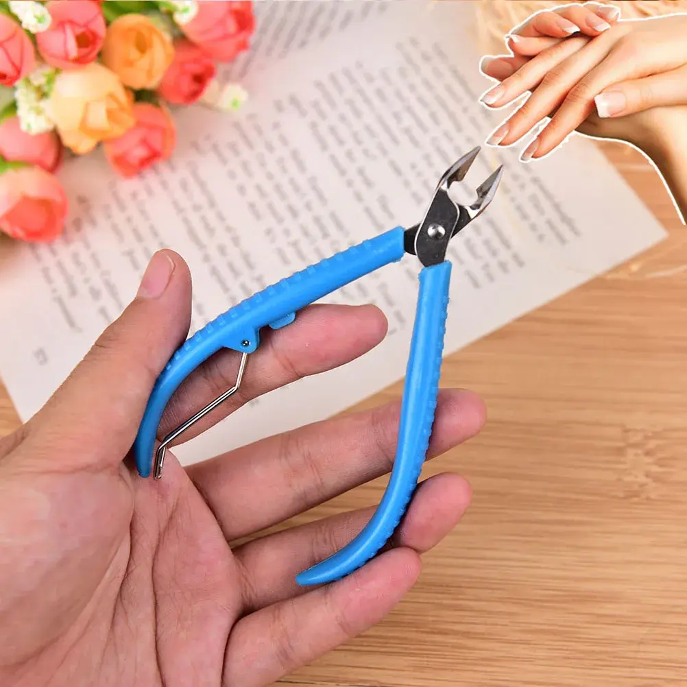 1PC DIY Diagonal Pliers Wire Side Flush Cutter Cutting Electric Shears Pliers