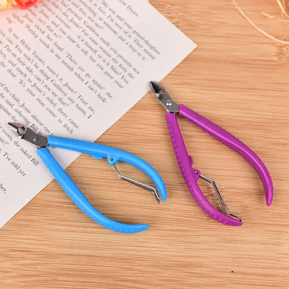 1PC DIY Diagonal Pliers Wire Side Flush Cutter Cutting Electric Shears Pliers