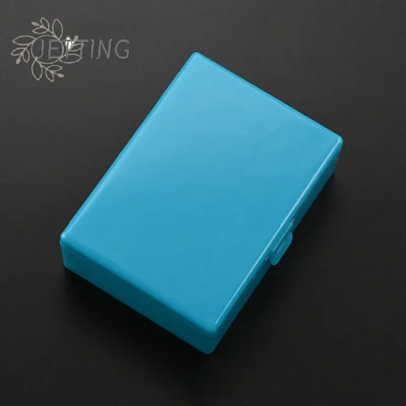 Transparent Plastic Poker Storage Box Photocards Small Card Storage Box Desk Organizer Box Classification Box Stationery