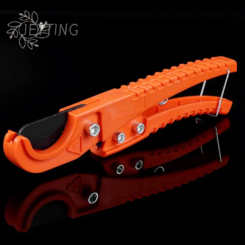 Portable PEX Pipe Cutter 1.25"(31mm) For Plastic Pipe One-Hand Operation PVC PPR Tube Cutting Tool