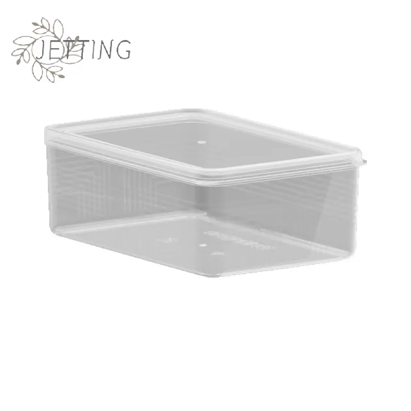 Small Food Preservation Boxes Refrigerator Meat Vegetable Fresh-Keeping Box Transparent Kitchen Sealed Storage Box