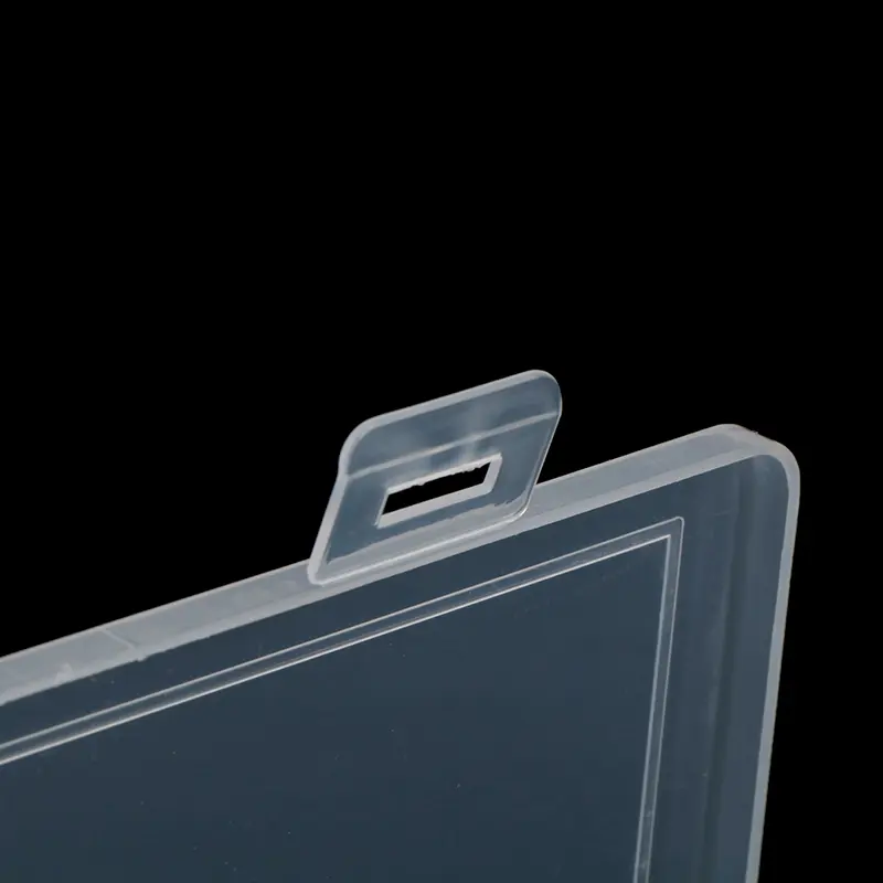 6 Grids Compartment Plastic Storage Box Practical Toolbox Transparent PP Boxes Bead Jewelry Case Display Organizer Container