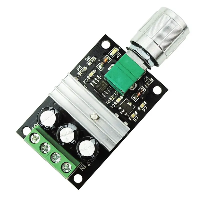 PWM DC Motor Speed Controller 6V 12V 24V 28V 3A Speed Regulator Switch 32mm*50mm*15mm