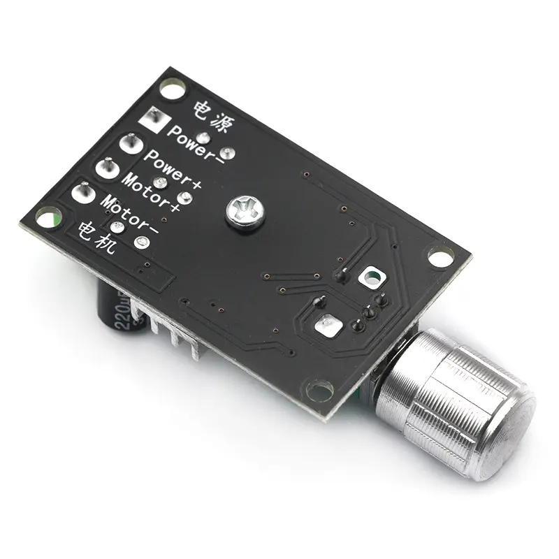 PWM DC Motor Speed Controller 6V 12V 24V 28V 3A Speed Regulator Switch 32mm*50mm*15mm