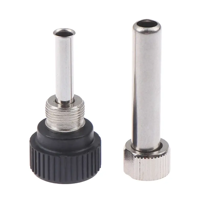 1Set Socket+nut+electric Wood Head,Soldering Station Iron Handle Accessories For 936 Iron Head Cannula Iron