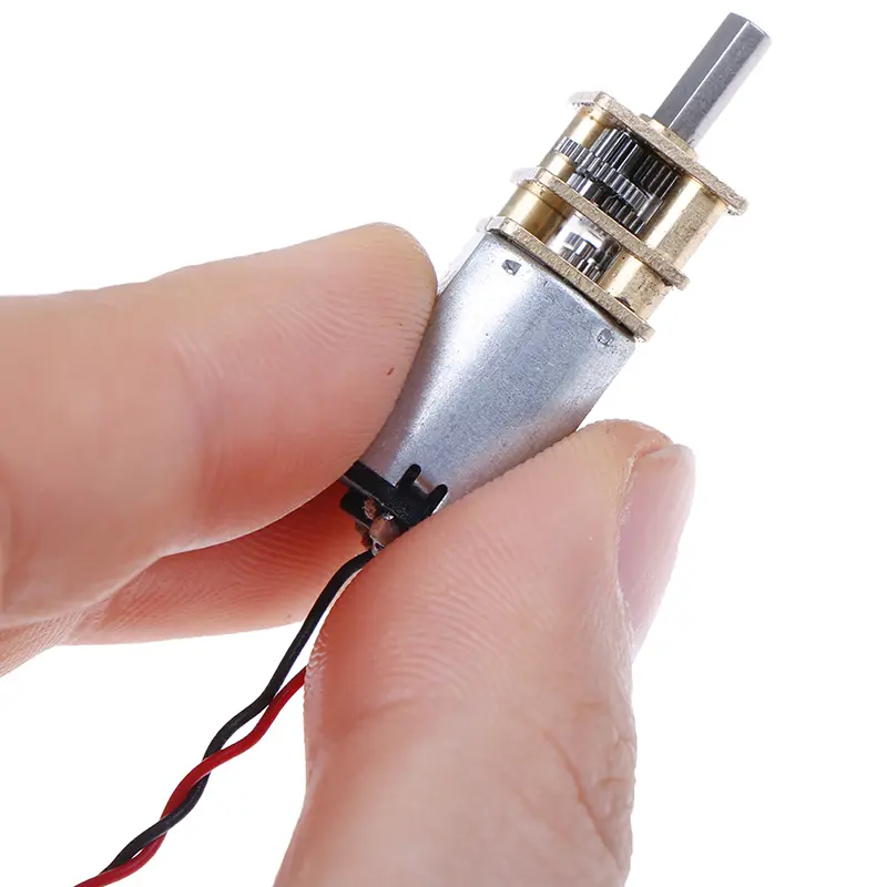 1pc DC 3V -6V Micro N20 Full Metal Gear Motor 5V 55RPM Reduction Gearbox Slow Speed High Torque Motor DIY Hobby Toy