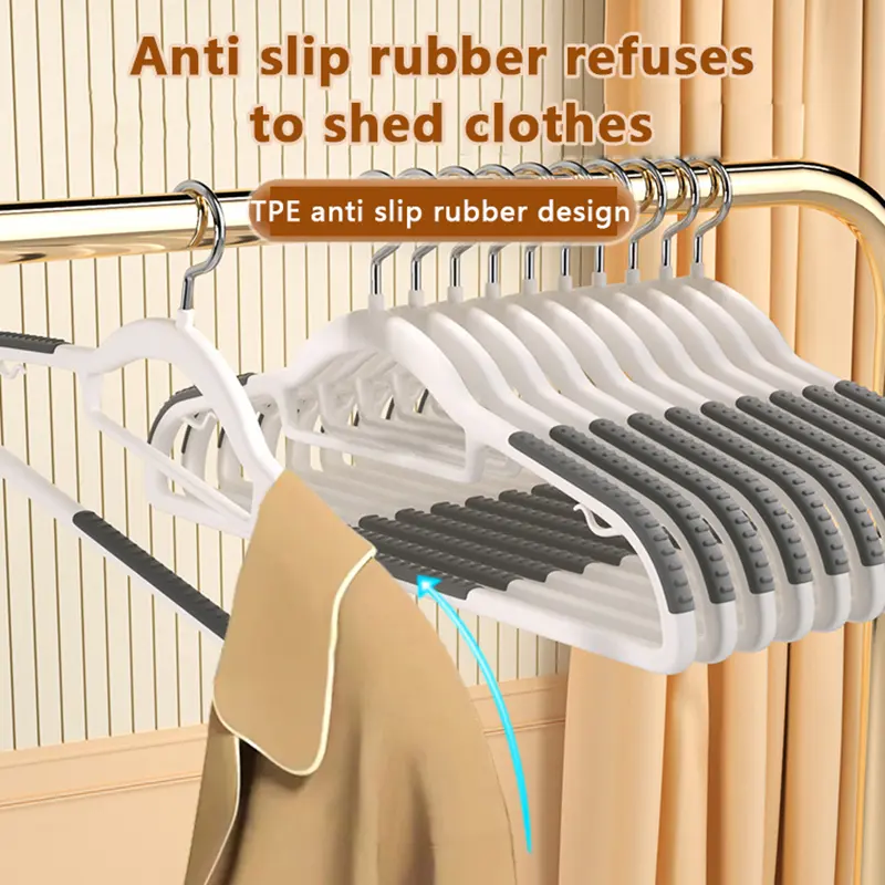 1pc Coat Hanger Clothing Store Household Traceless Coat Hanger Household