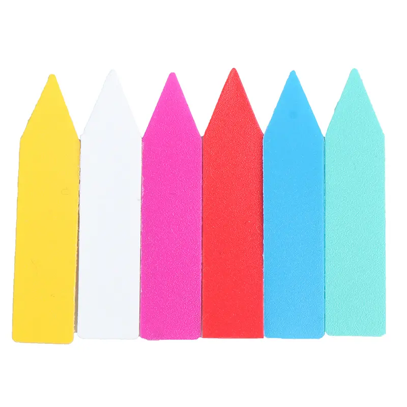 100pc 5*1cm Plant Tag Garden Label PVCHanging Waterproof Tagging Nursery Pot Marker Flower Plants Garden Ornaments