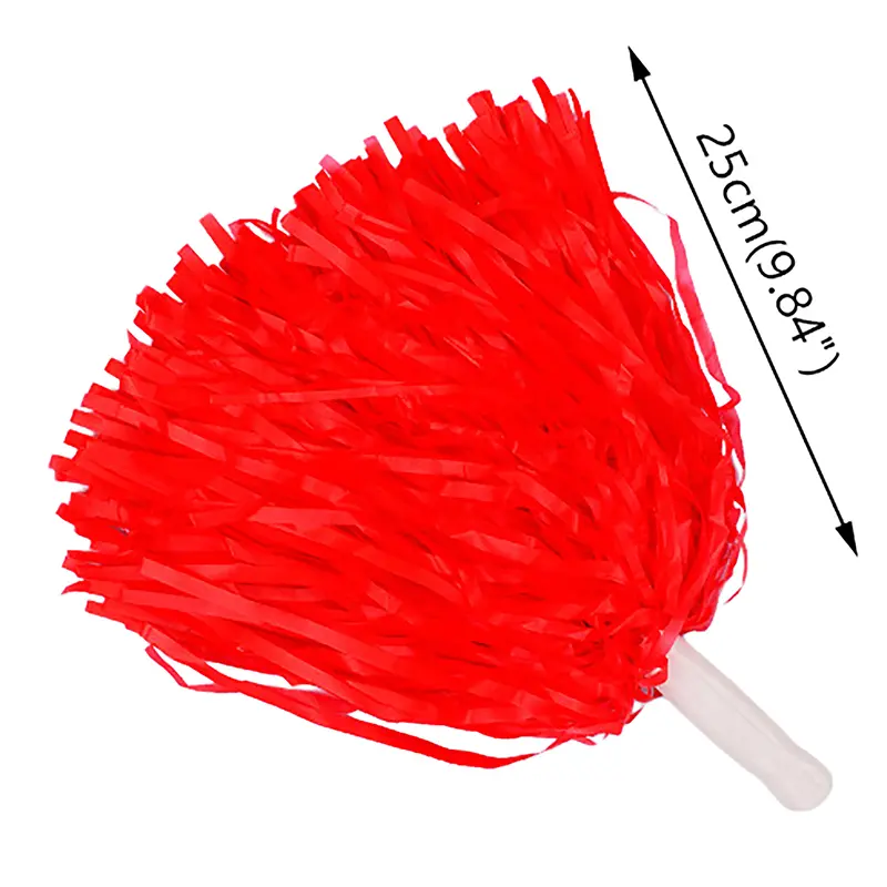 Dance Sports Match Supplies And Vocal Concert Decorator Cheerleading Cheering Flower Ball Pom Poms