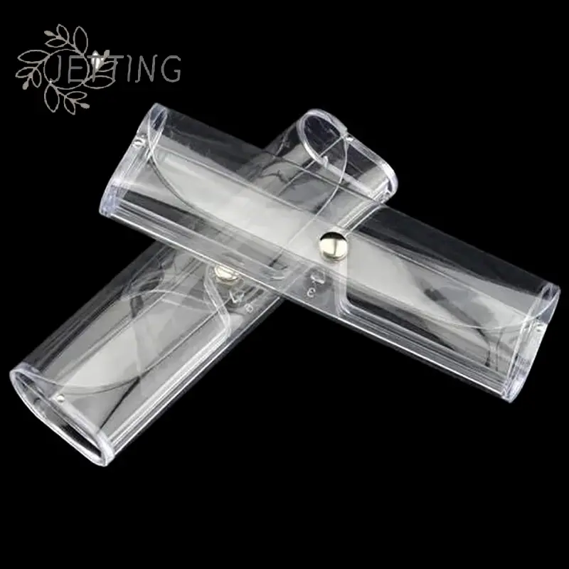 Ultralight Reading Glasses Case Box Transparent Small Storage Holder Eyeglasses Organizer Portable For Men And Women