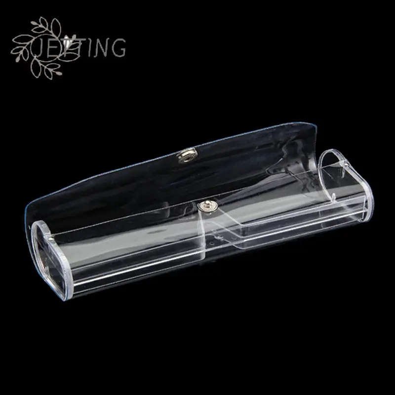 Ultralight Reading Glasses Case Box Transparent Small Storage Holder Eyeglasses Organizer Portable For Men And Women