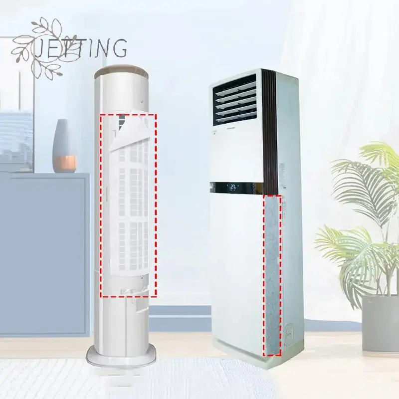 Anti-Dust Air Conditioner Vent Filter Cotton Cuttable Network Outlet Cleaning Purification Parts Air Vent Dust Filter Paper Tool